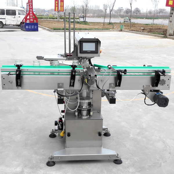 在線式真空旋蓋機-辣椒醬真空旋蓋生產線 在線式真空旋蓋機-辣椒醬真空旋蓋生產線